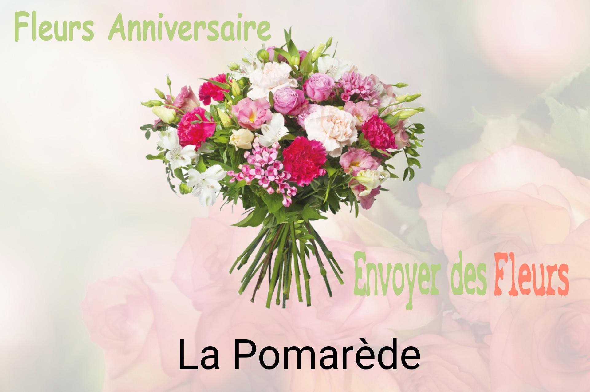 Bouquet de fleurs d’anniversaire livré à La Pomarède