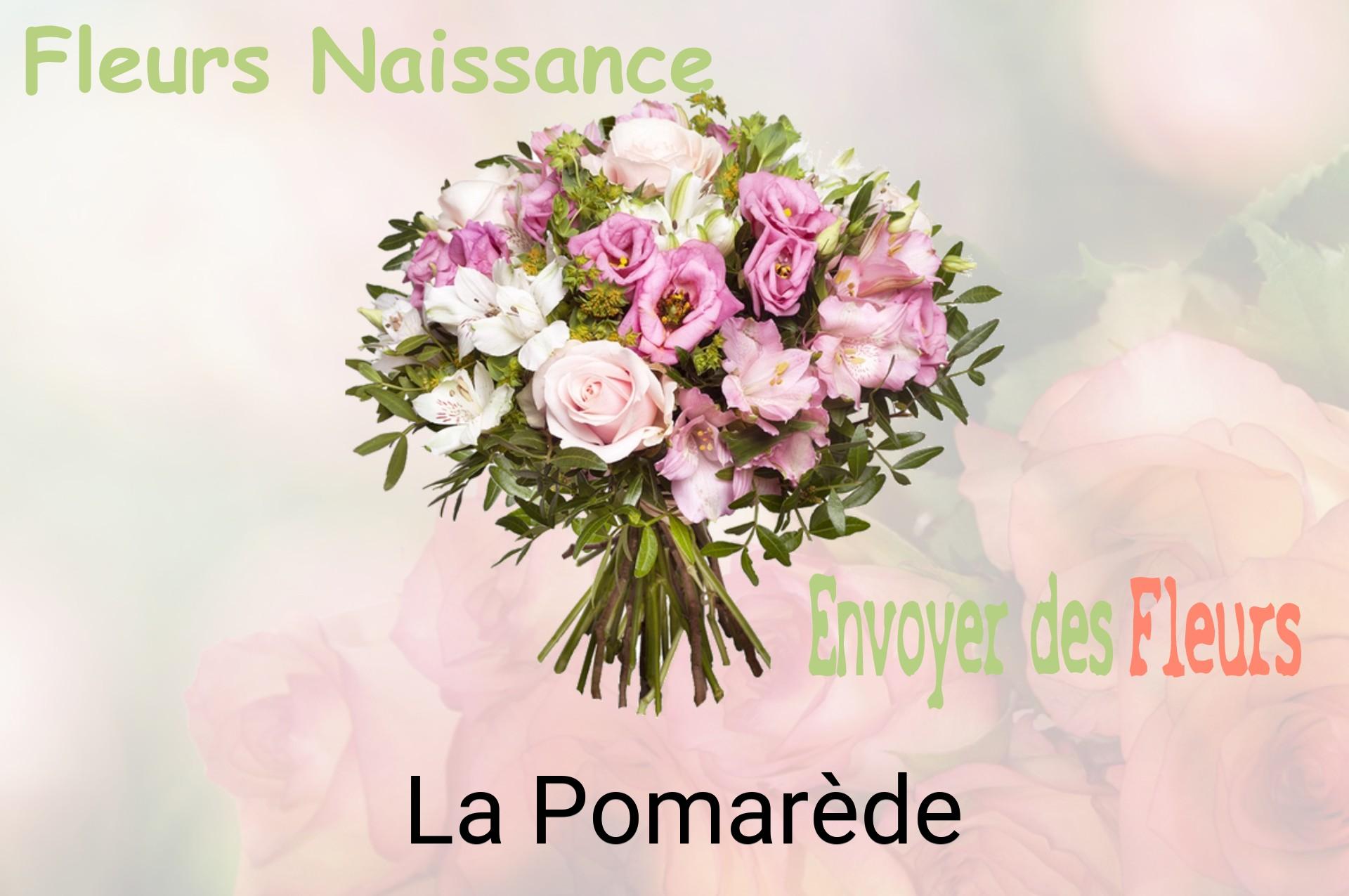 Bouquet de fleurs de naissance livré à La Pomarède